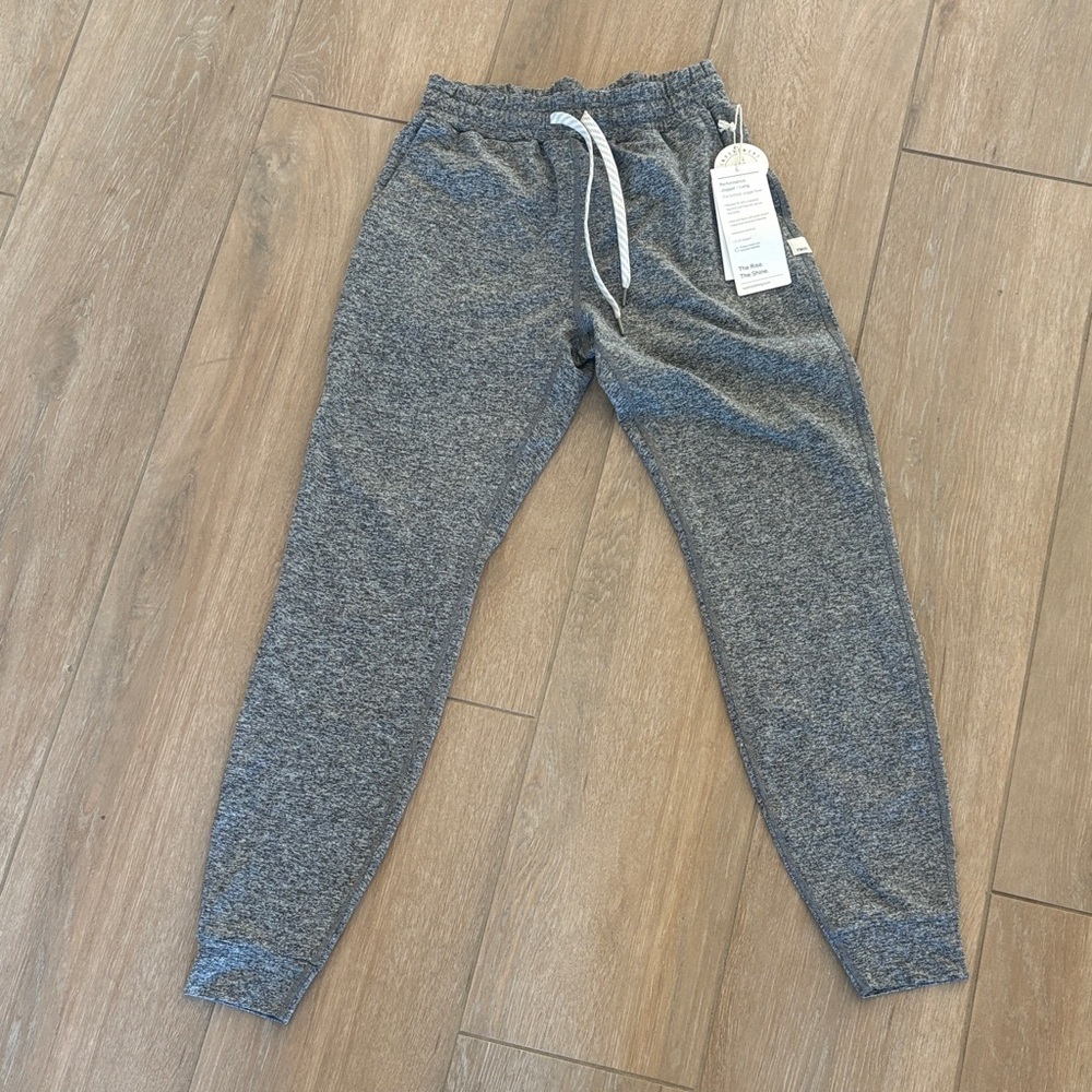 Vuori performance jogger, long, Heather, Gray